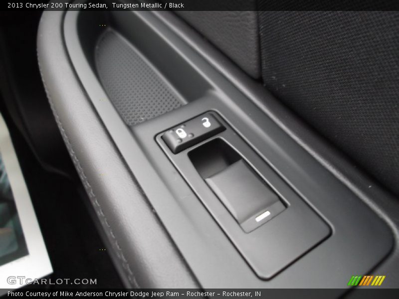 Tungsten Metallic / Black 2013 Chrysler 200 Touring Sedan
