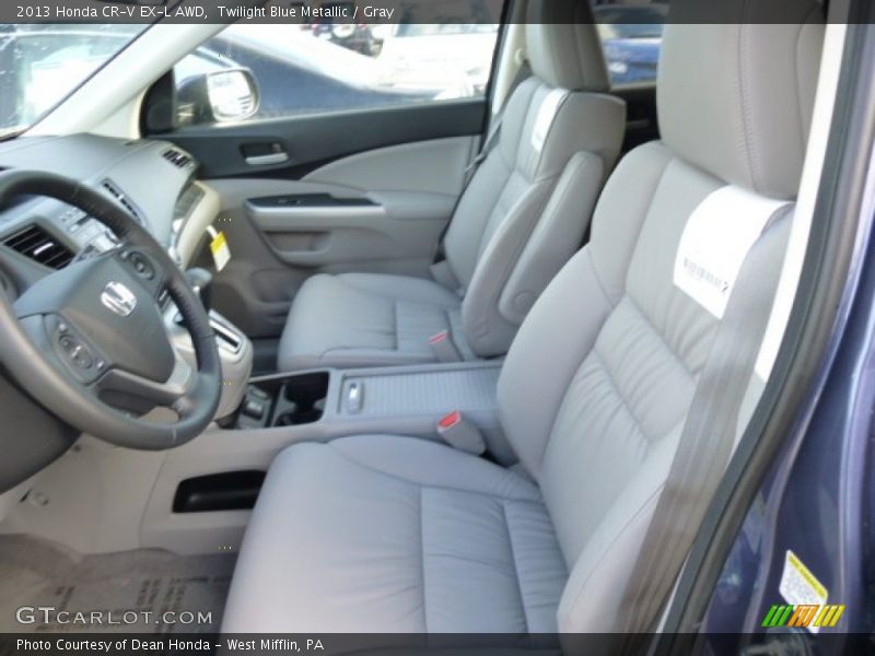 Front Seat of 2013 CR-V EX-L AWD