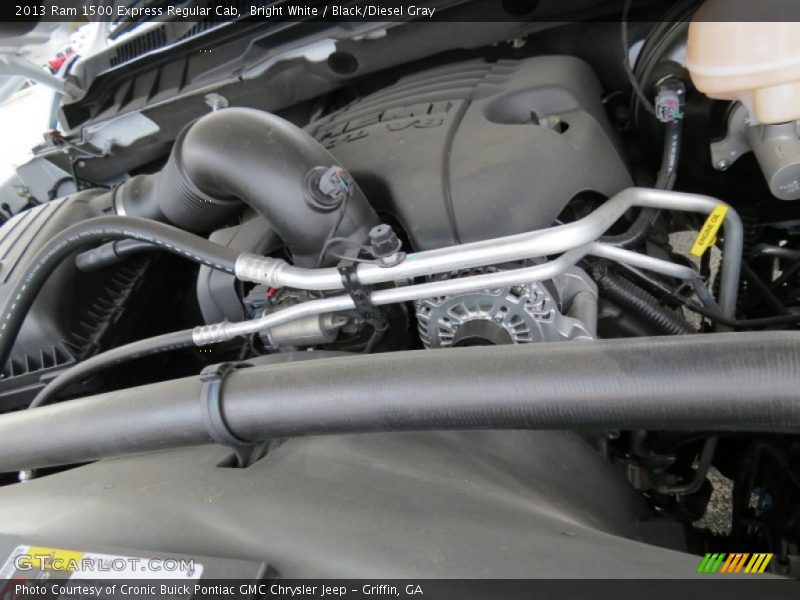 Bright White / Black/Diesel Gray 2013 Ram 1500 Express Regular Cab
