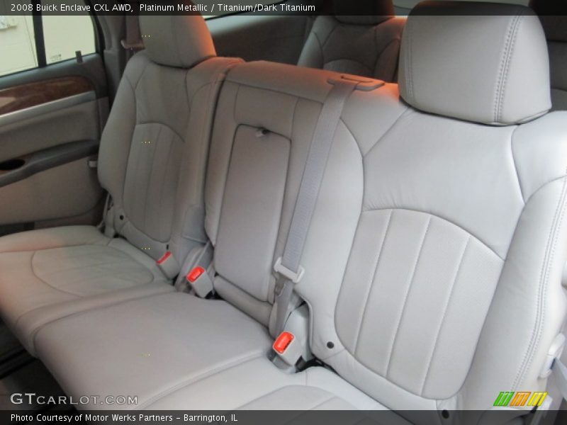Platinum Metallic / Titanium/Dark Titanium 2008 Buick Enclave CXL AWD