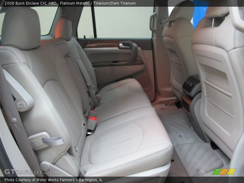 Platinum Metallic / Titanium/Dark Titanium 2008 Buick Enclave CXL AWD