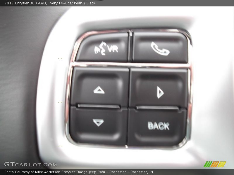 Controls of 2013 300 AWD