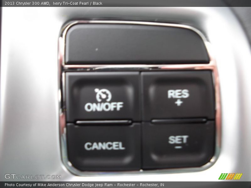 Controls of 2013 300 AWD