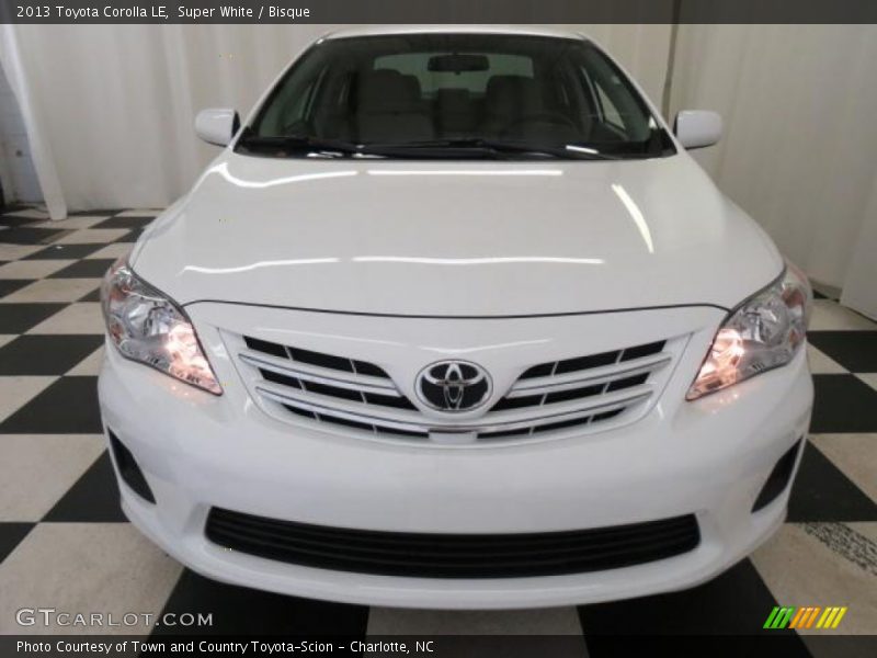 Super White / Bisque 2013 Toyota Corolla LE