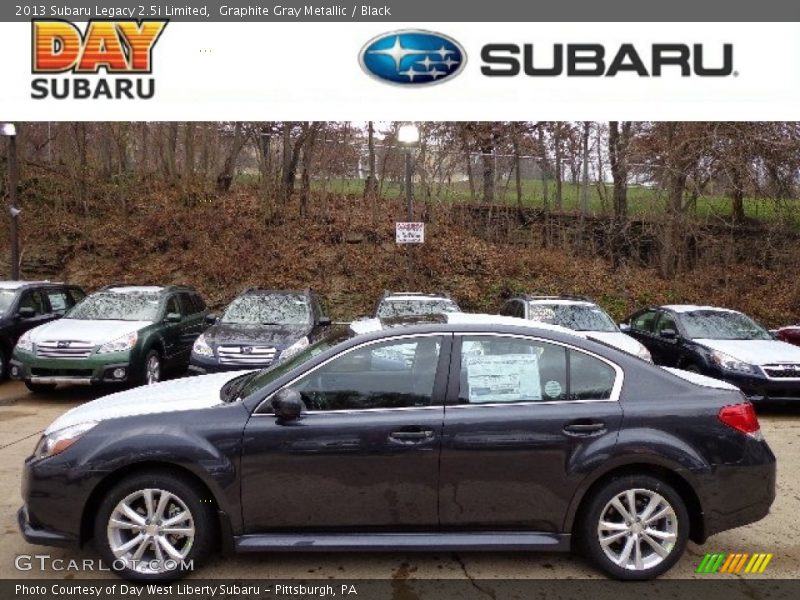 Graphite Gray Metallic / Black 2013 Subaru Legacy 2.5i Limited