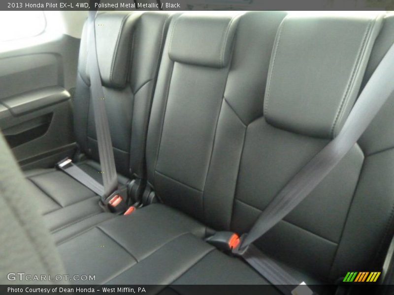 Polished Metal Metallic / Black 2013 Honda Pilot EX-L 4WD