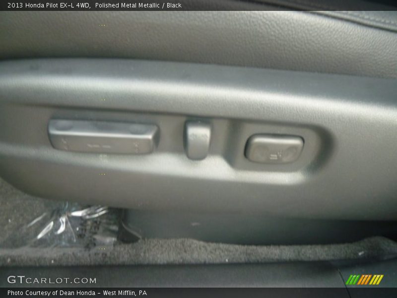 Polished Metal Metallic / Black 2013 Honda Pilot EX-L 4WD