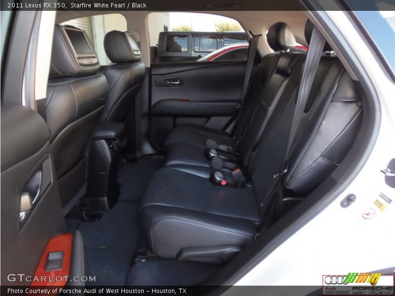 Starfire White Pearl / Black 2011 Lexus RX 350