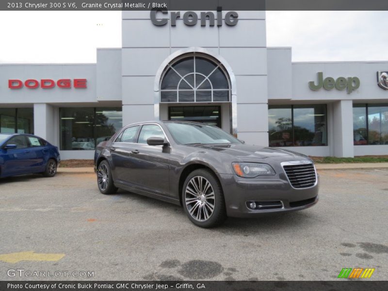 Granite Crystal Metallic / Black 2013 Chrysler 300 S V6