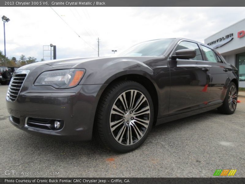 Granite Crystal Metallic / Black 2013 Chrysler 300 S V6