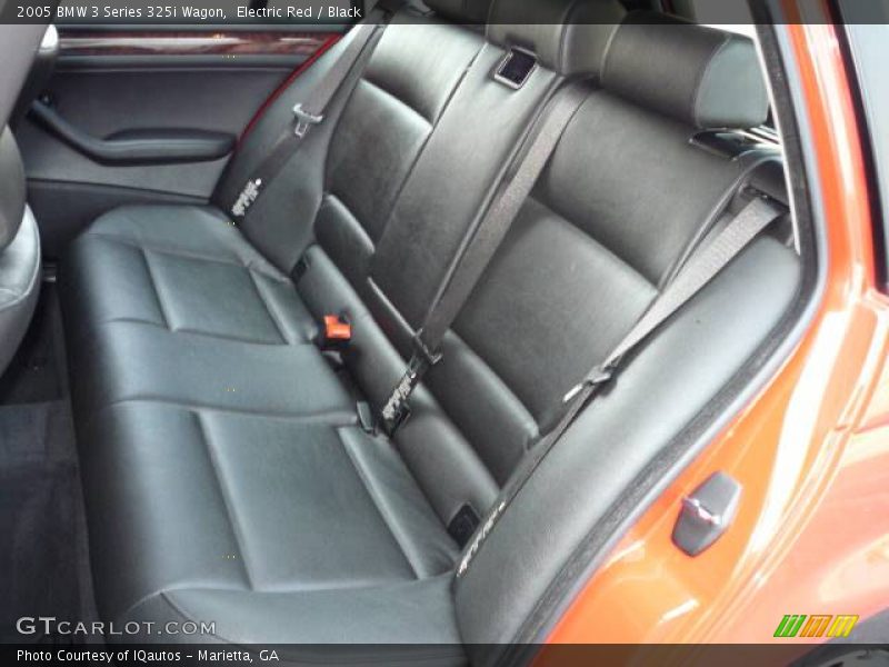 Electric Red / Black 2005 BMW 3 Series 325i Wagon
