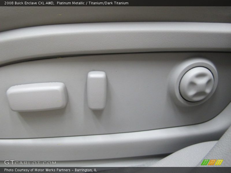 Platinum Metallic / Titanium/Dark Titanium 2008 Buick Enclave CXL AWD