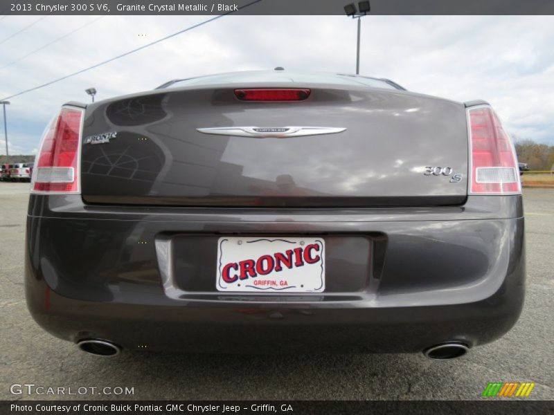 Granite Crystal Metallic / Black 2013 Chrysler 300 S V6