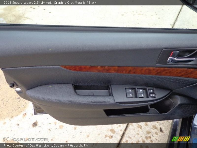 Graphite Gray Metallic / Black 2013 Subaru Legacy 2.5i Limited