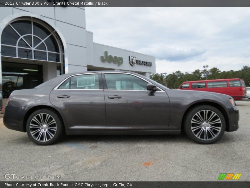 Granite Crystal Metallic / Black 2013 Chrysler 300 S V6