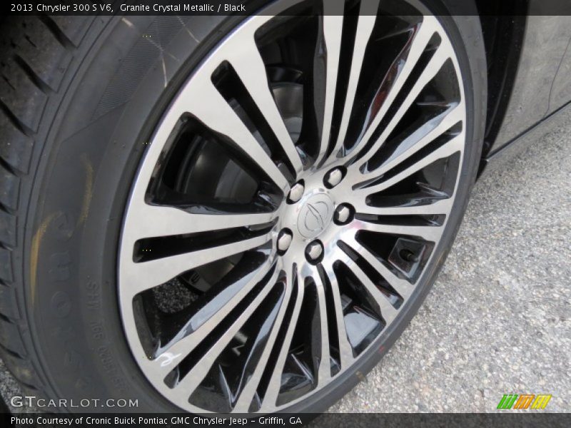 Granite Crystal Metallic / Black 2013 Chrysler 300 S V6