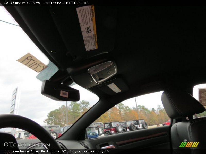 Granite Crystal Metallic / Black 2013 Chrysler 300 S V6
