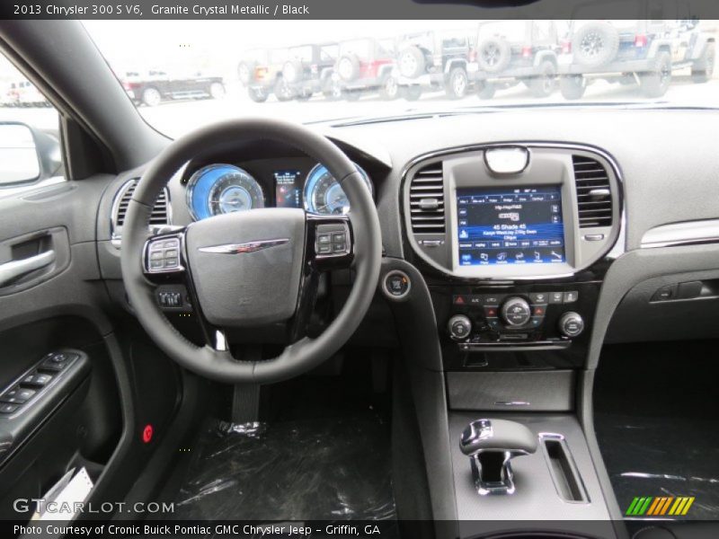 Granite Crystal Metallic / Black 2013 Chrysler 300 S V6