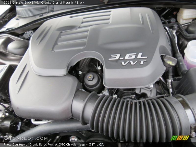 Granite Crystal Metallic / Black 2013 Chrysler 300 S V6