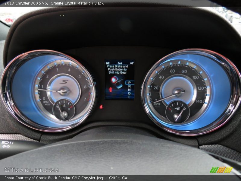 Granite Crystal Metallic / Black 2013 Chrysler 300 S V6