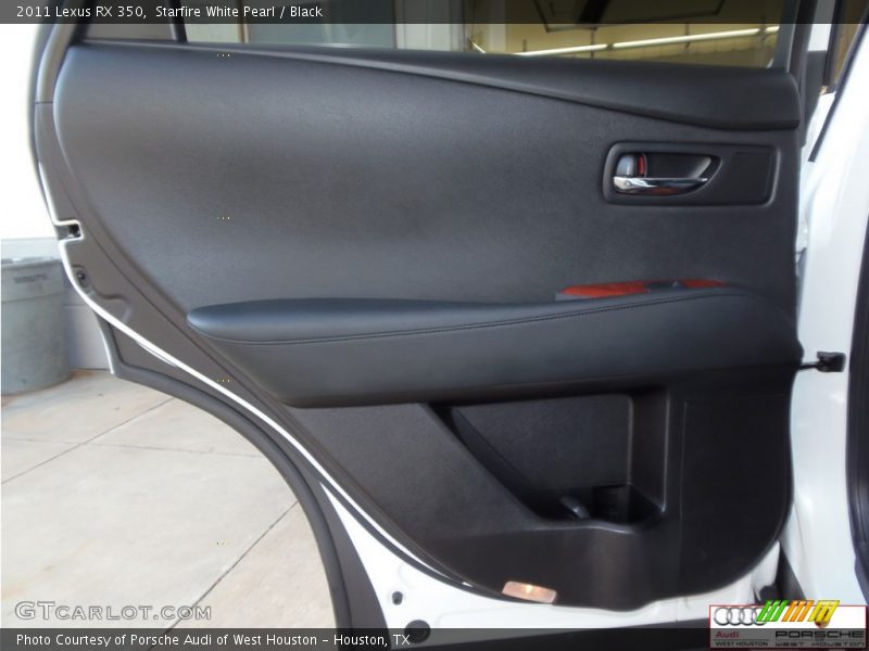 Starfire White Pearl / Black 2011 Lexus RX 350