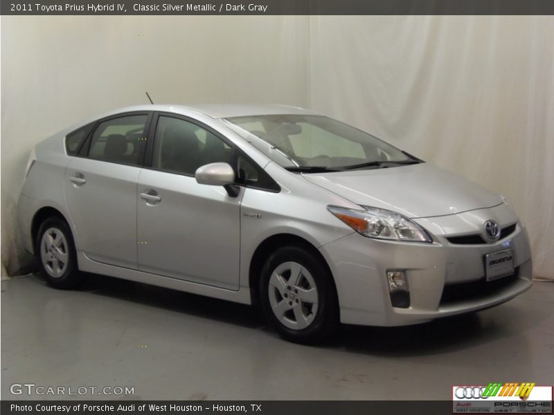 Classic Silver Metallic / Dark Gray 2011 Toyota Prius Hybrid IV