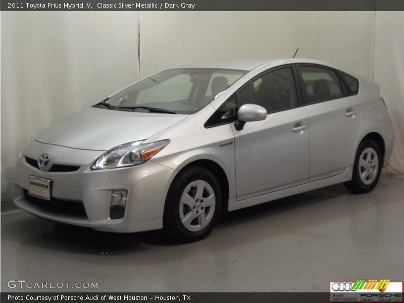 Classic Silver Metallic / Dark Gray 2011 Toyota Prius Hybrid IV