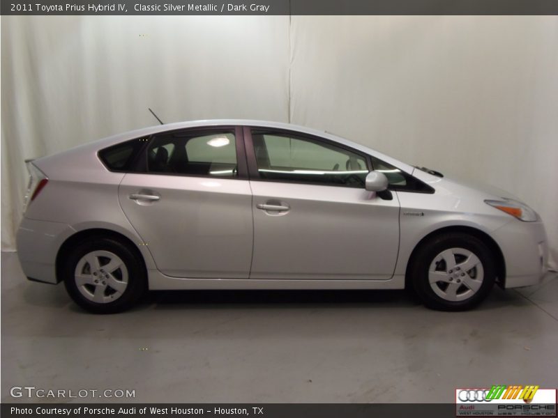 Classic Silver Metallic / Dark Gray 2011 Toyota Prius Hybrid IV