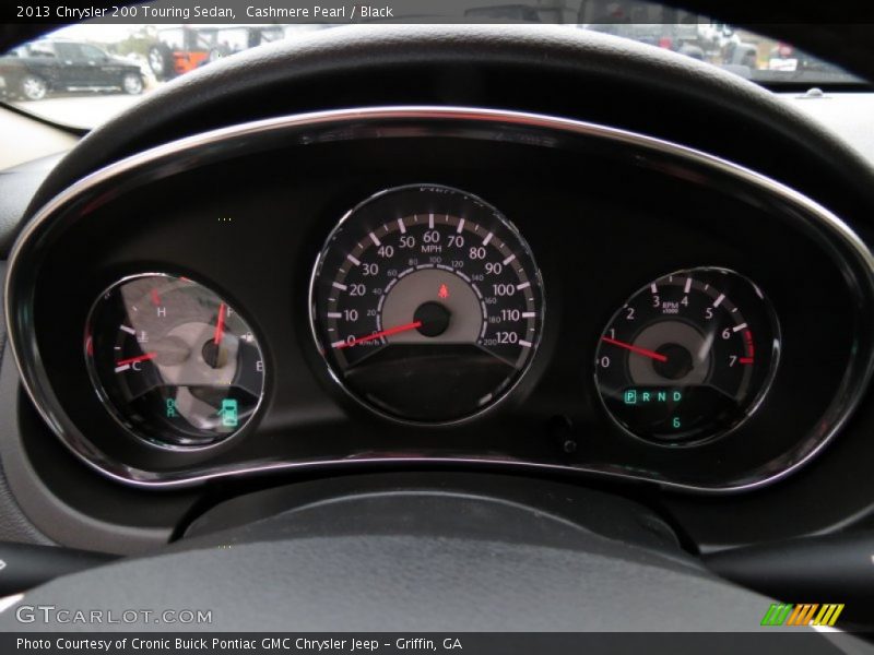 Cashmere Pearl / Black 2013 Chrysler 200 Touring Sedan