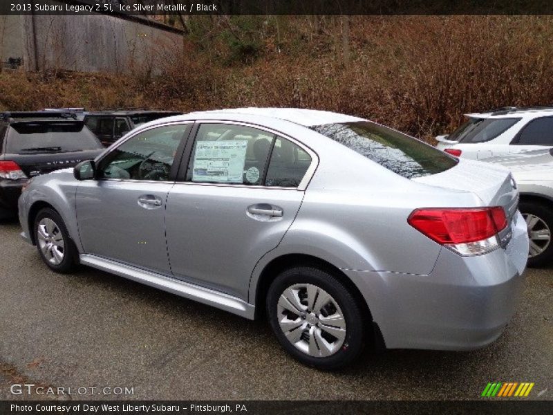 Ice Silver Metallic / Black 2013 Subaru Legacy 2.5i
