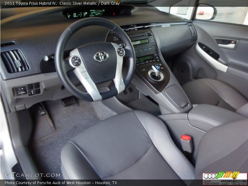 Classic Silver Metallic / Dark Gray 2011 Toyota Prius Hybrid IV
