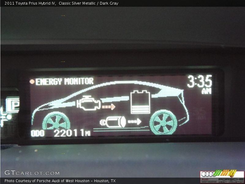 Classic Silver Metallic / Dark Gray 2011 Toyota Prius Hybrid IV