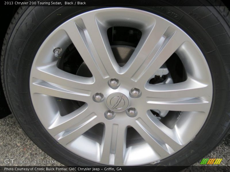 Black / Black 2013 Chrysler 200 Touring Sedan
