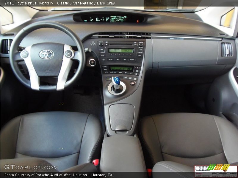 Classic Silver Metallic / Dark Gray 2011 Toyota Prius Hybrid IV