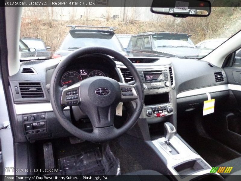 Ice Silver Metallic / Black 2013 Subaru Legacy 2.5i