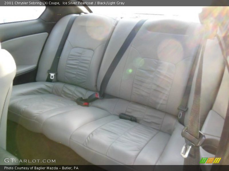 Rear Seat of 2001 Sebring LXi Coupe