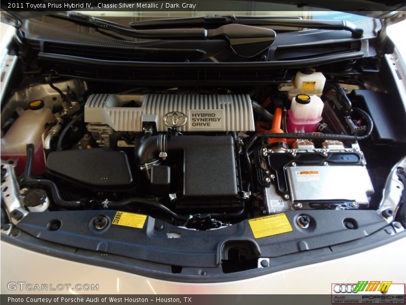 Classic Silver Metallic / Dark Gray 2011 Toyota Prius Hybrid IV