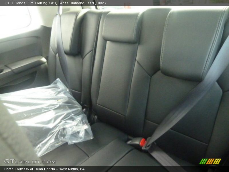 White Diamond Pearl / Black 2013 Honda Pilot Touring 4WD