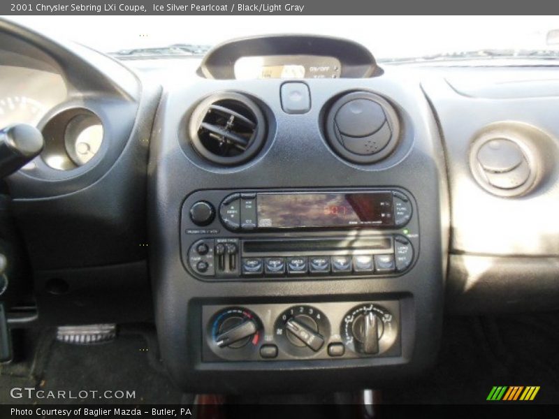 Controls of 2001 Sebring LXi Coupe