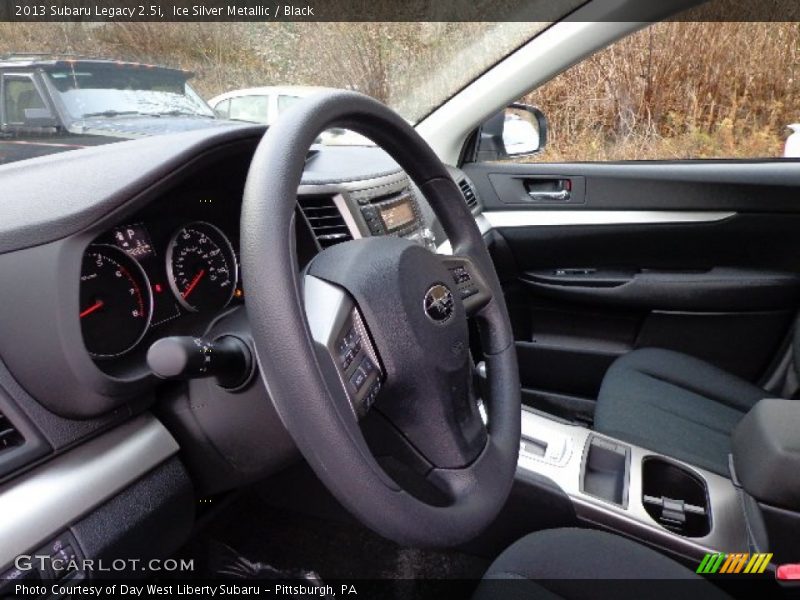Ice Silver Metallic / Black 2013 Subaru Legacy 2.5i