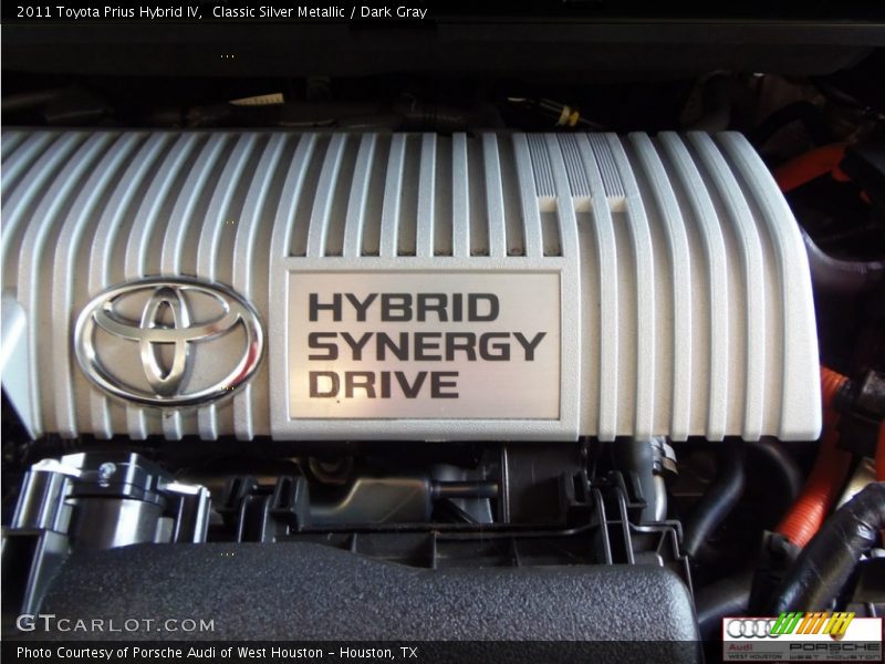 Classic Silver Metallic / Dark Gray 2011 Toyota Prius Hybrid IV