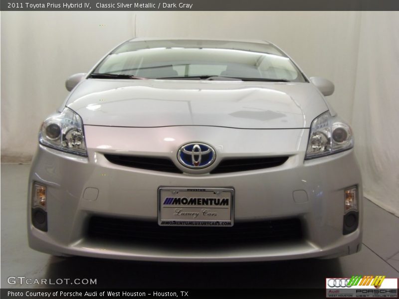 Classic Silver Metallic / Dark Gray 2011 Toyota Prius Hybrid IV