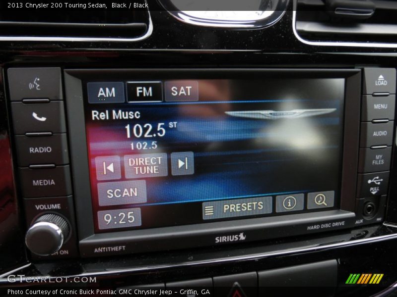 Black / Black 2013 Chrysler 200 Touring Sedan