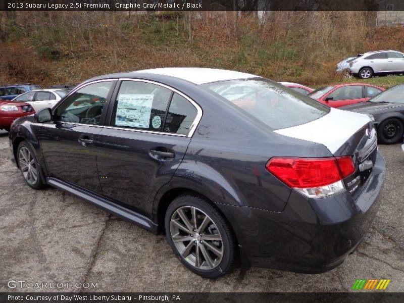 Graphite Gray Metallic / Black 2013 Subaru Legacy 2.5i Premium