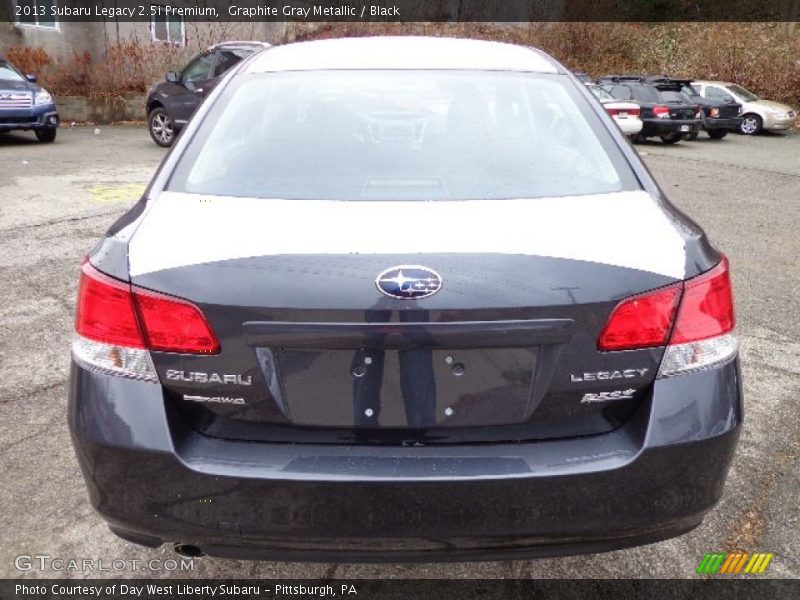 Graphite Gray Metallic / Black 2013 Subaru Legacy 2.5i Premium