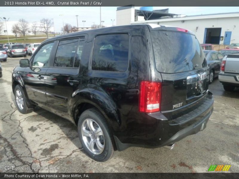  2013 Pilot EX-L 4WD Crystal Black Pearl