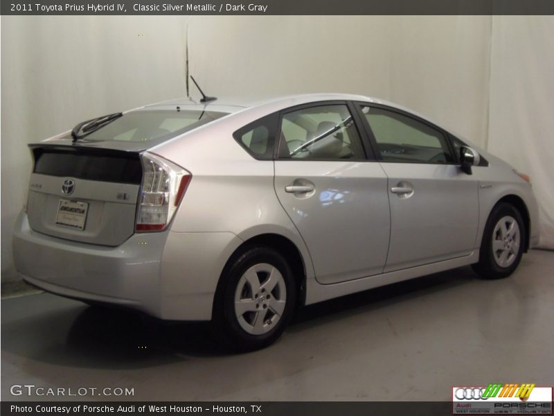 Classic Silver Metallic / Dark Gray 2011 Toyota Prius Hybrid IV