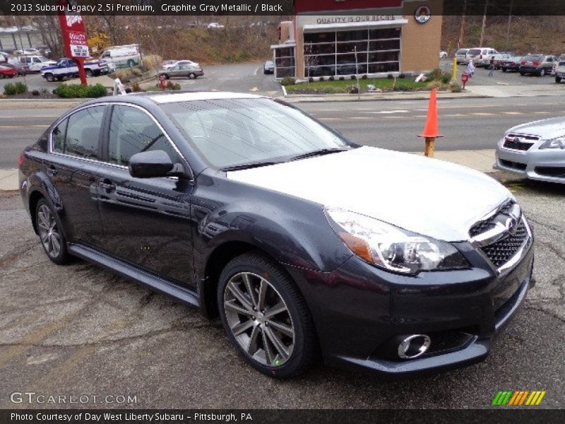 Graphite Gray Metallic / Black 2013 Subaru Legacy 2.5i Premium