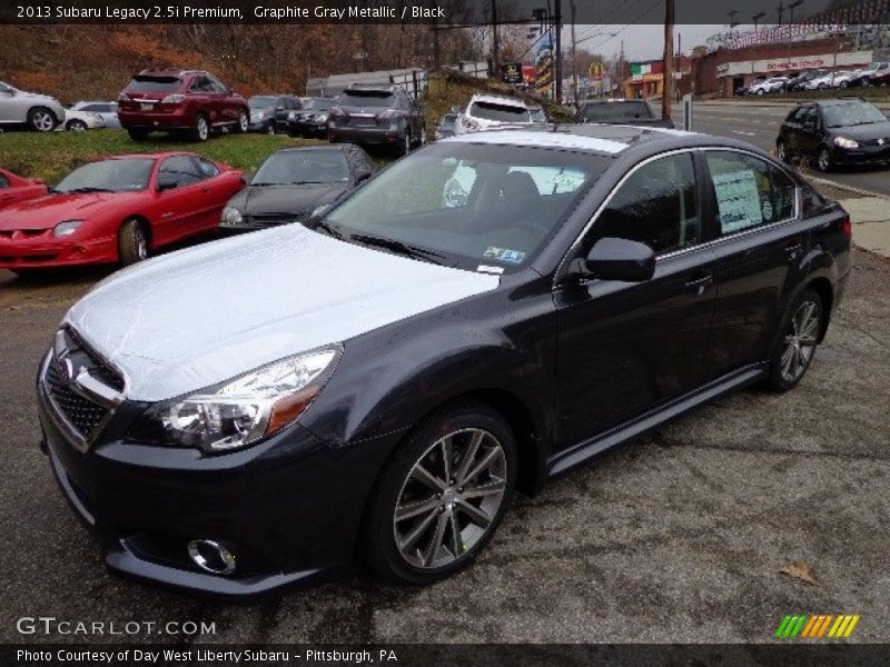 Graphite Gray Metallic / Black 2013 Subaru Legacy 2.5i Premium