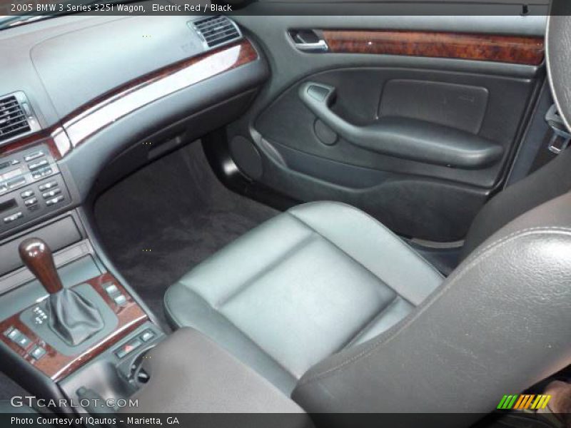 Electric Red / Black 2005 BMW 3 Series 325i Wagon